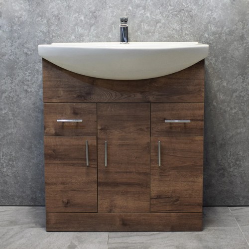 750mm vanity unit inc - vanity,