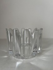 Orrefors Princess Crown Bowl Design by Sven Palmqvist, Bowl, Wine Bottle Coaster