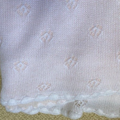 Baby pink acrylic blanket - , by