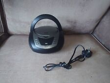 Bush DAB Boombox with CD Player Auto Scan Radio Black With Power Supply Working 
