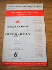 23/09/1961 Brentford v