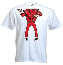 MICHAEL JACKSON T-SHIRT - Fancy Dress Outfit Costume Funny Jackson 5 Thriller