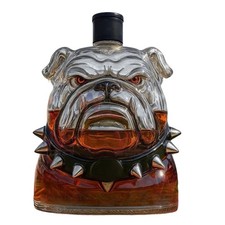 Bulldog Whiskey Bottle Funny