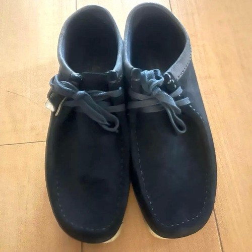 Clarks wallaby navy men - clarks, men’s