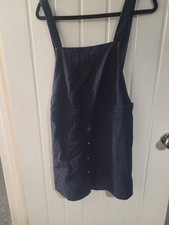 Allegra K navy Pinafore Dress