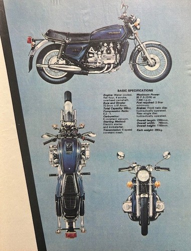 Honda gl1000 gold wing - honda,