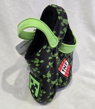 Minecraft Kids Clogs Fleece