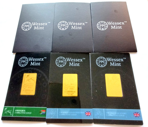 Wessex mint 1000th 3 - oz, x