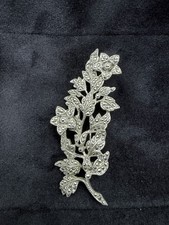 Vintage  Marcasite Flower