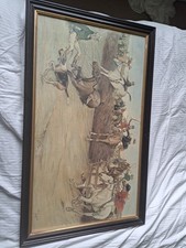 Hunting Scene Print In Frame