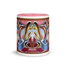 FAIRGROUND Artwork Mug Pink