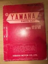 YAMAHA MODEL 1T175D FACTORY