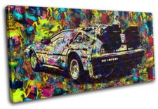 Delorean vintage movie pop - delorean,