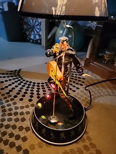 Elvis presley animated lamp - presley,