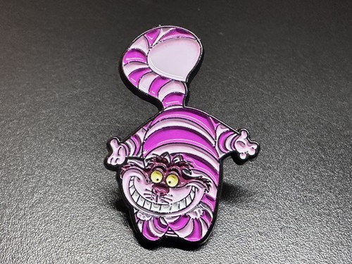 Cheshire cat enamel pin badge - enamel,