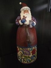 Jim Shore Sweet Greetings Santa / Milk & Cookies Figurine 4014449 New Ex-shop