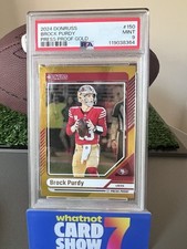 Brock Purdy Press Proof Good /50 NFL Card PSA 9 - 49ers