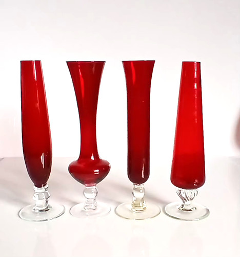 Mcm empoli murano red glass - mcm,