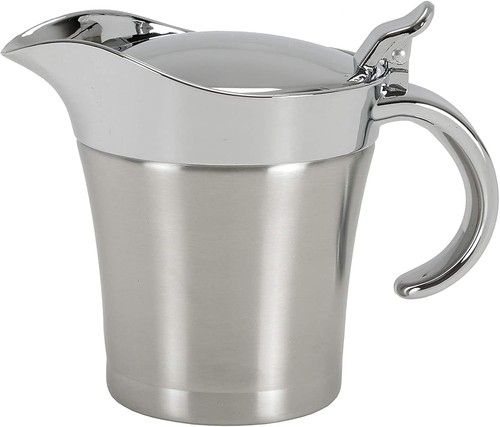 Stainless steel gravy boat - stainless,