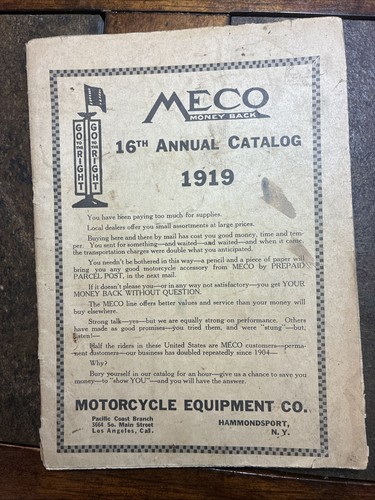 1919 meco motorcycle - 1919,