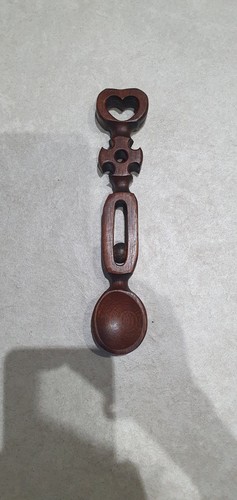 Welsh love spoon handcrafted - spoon,