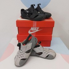 Nike Sunray Protect 2 (TD) Sandals x 2 Pairs Size 7.5 Black Grey Boys RMF30-JF