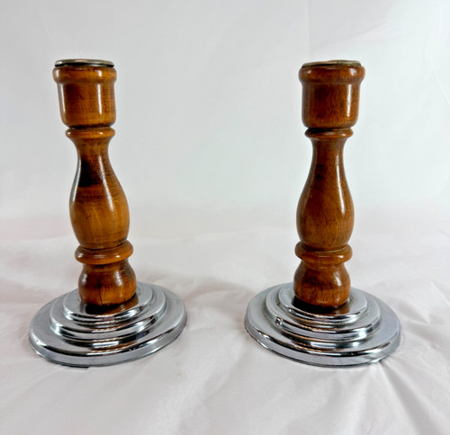 Pair vintage 1950s velt - 1950s, 373a