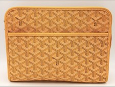 Genuine Authentic Goyard Jouvence Yellow Washbag
