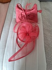 Clutch Bag and Fascinator Set