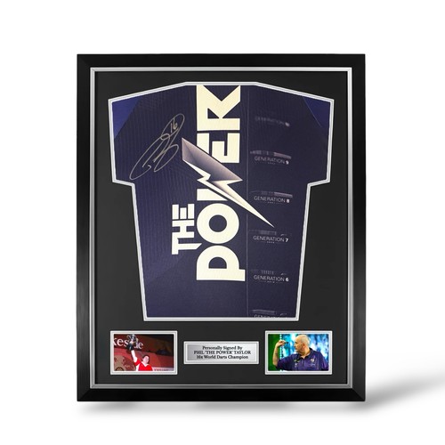 Phil taylor signed official - signed,
