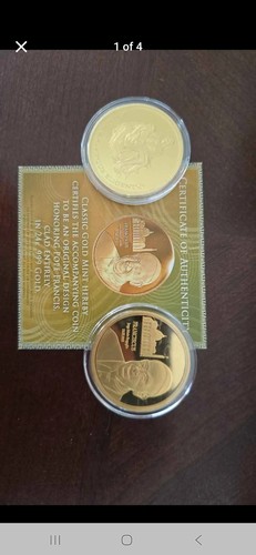 Pope francis 24k 999 - 24k, gold