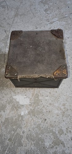 Military morse code box - military,
