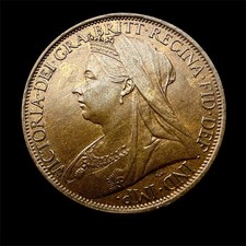 1898 Penny Queen Victoria