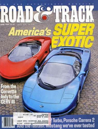 Road track 1990 april - road, &
