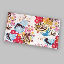 SALE IKEA Bankkamrat, Hemmahos, Stuva Bench Pad Cover Bold Colorful Flowers