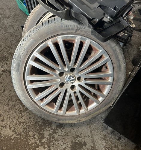 Bbs alloy wheel with tyre - alloy,