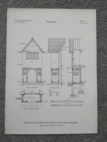 Entrance porch house - -,