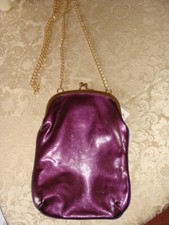 BNWT PURPLE GLITTERY CROSS