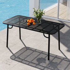 Metal Garden Dining Table