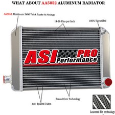 Upgraded 2 Row Aluminium