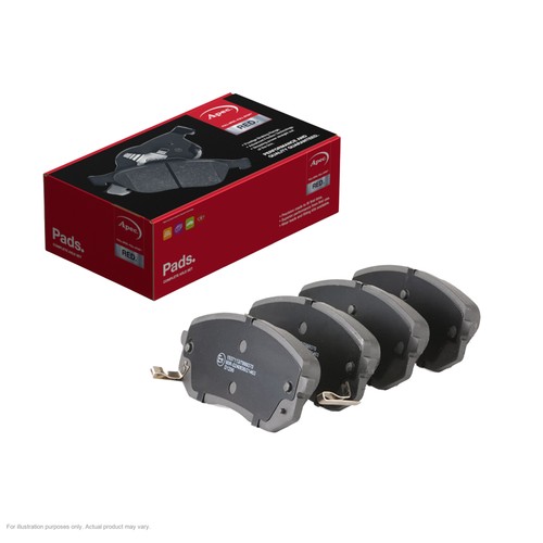 Apec front brake pads for - front,