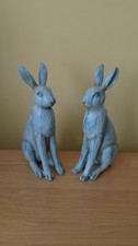 Pair of Sitting Hares