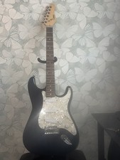 Encore 6-String Electric Guitar Black, Right-Handed, 22-Fret