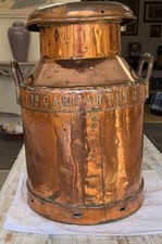 Vintage Copper Milk Churn