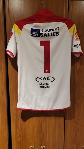 Esteve match worn rugby - match,