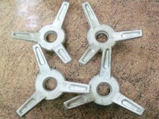 Genuine ford GT40 , AC Cobra Halibrand forged aluminiun wheel spinners  alcoa , 