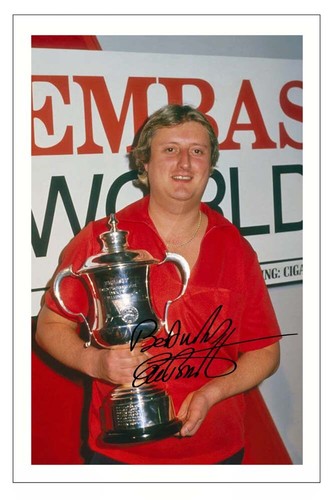 Eric bristow signed autograph - bristow,