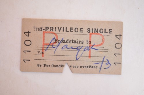 Railway ticket btc broadstairs - railway,