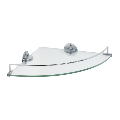 Bathroom corner shelf glass - bathroom,