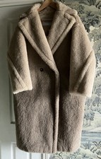 Max Mara Teddy Coat Sand Taupe